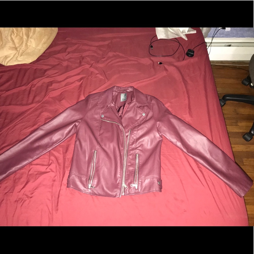 Leather jacket